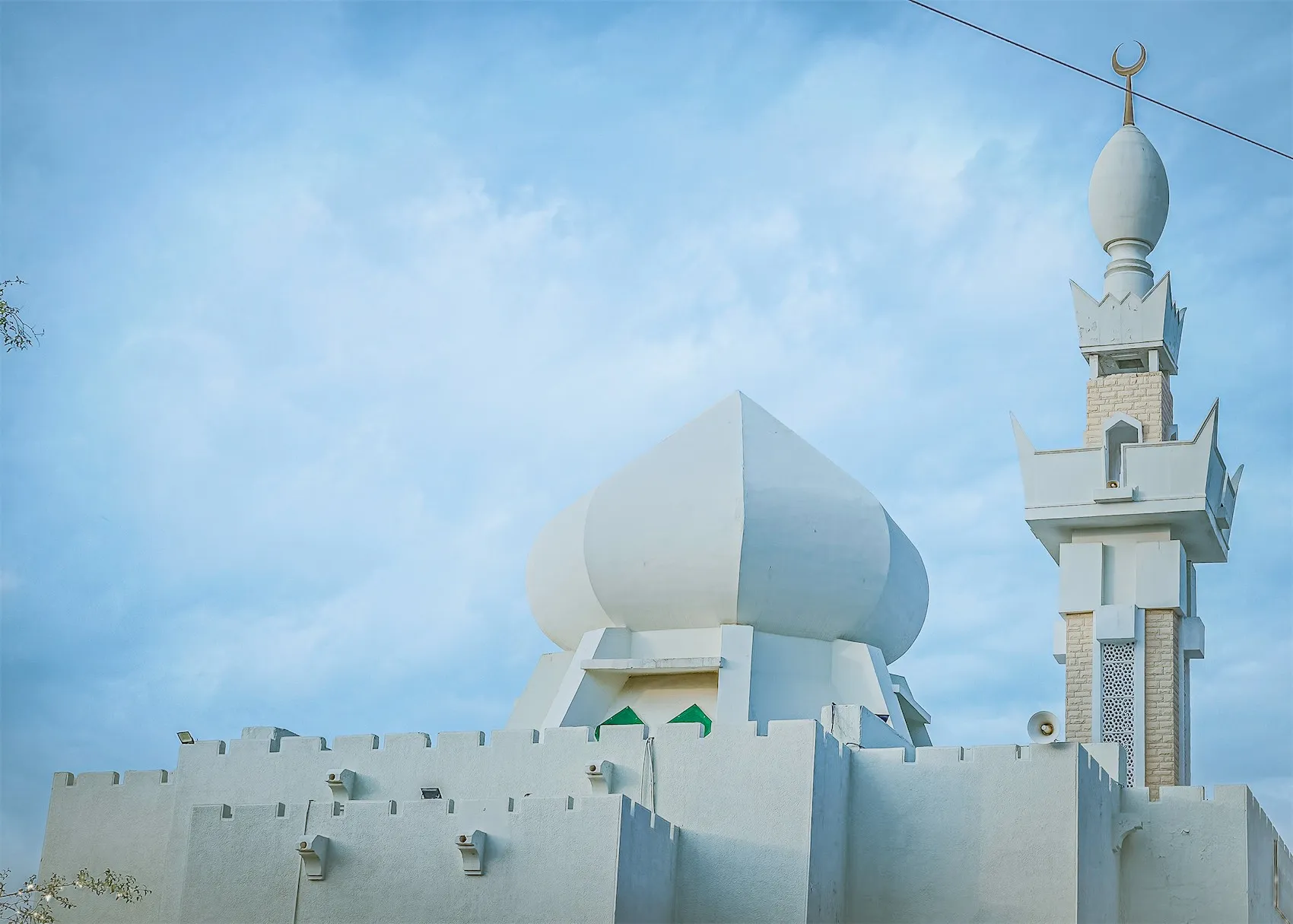 The historic Al-Ji'ranah Mosque, a significant site for pilgrims located in the outskirts of Makkah.