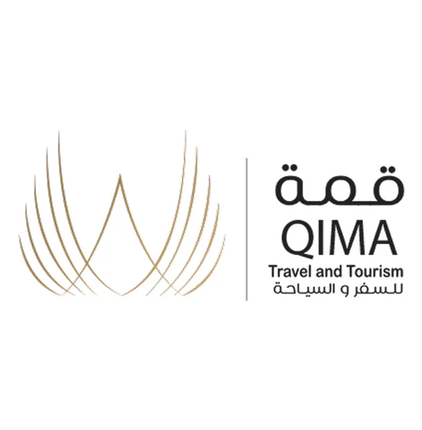 Official logo of Qimmah Travel and Tourism agency.